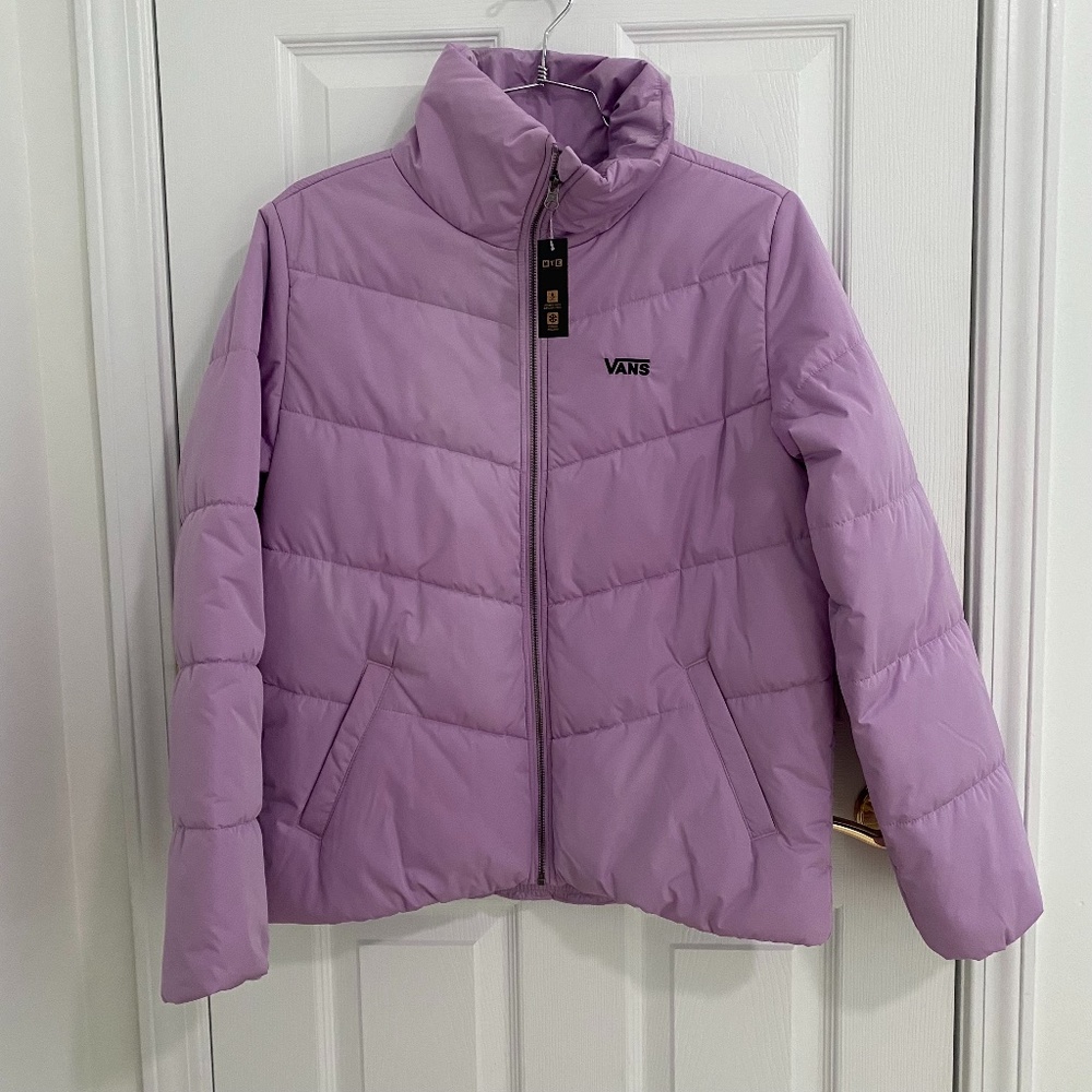 NEW Vans Women's puffy jacket Size Small